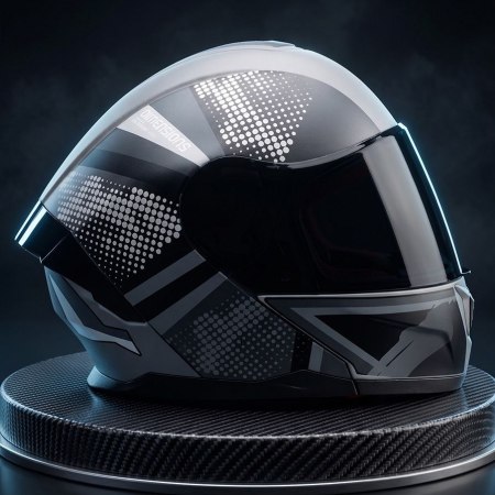 Casco Abatible Tattoo Dimensions Gris